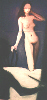 El pintor y la modelo 1993, Porras