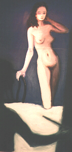 Ref: 01 El pintor y la modelo Pablo Porras, 1995