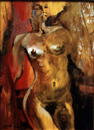 Nozal: A015 (Desnudo fondo rojo, 1983)