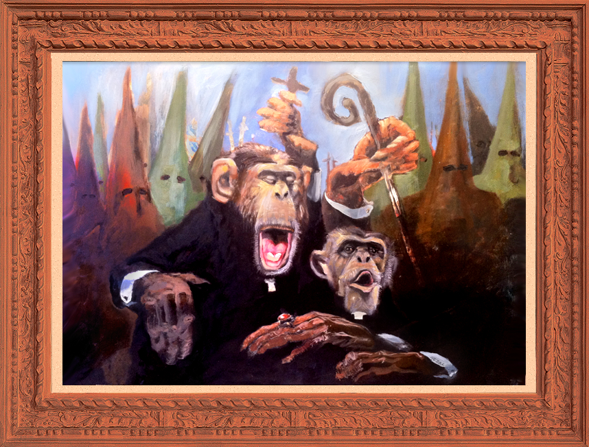 El canto de las sirenas, Nozal 2012, oleo sobre lienzo