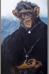 Papa Bobo Nono, óleo/lienzo de Abbé Nozal, 2007